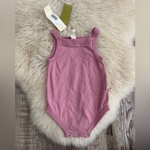 Nui Organics knit onesie